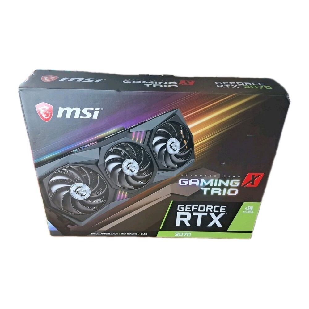 MSI Gaming GeForce RTX 3070 8GB GDRR6 256-Bit HDMI/DP (RTX 3070 Gaming X Trio)
